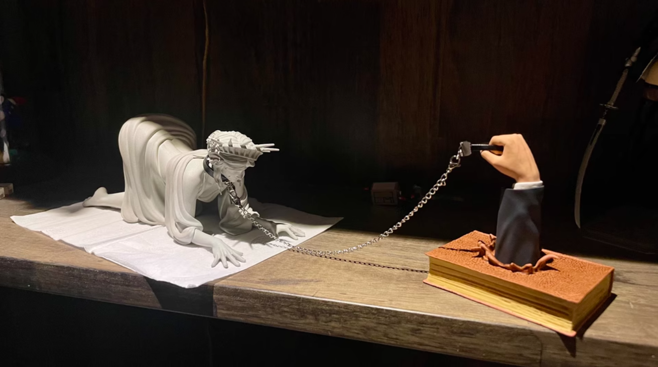 Enslaved Freedom" Statue – World Flow Series Limited-Edition Sculpture photo review
