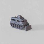 M48A2 Räumpanzer 3D Printing Model (Digital File STL)