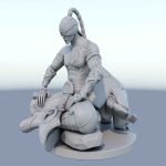 Lee Sin League of Legends 3D Printing Model Drawing (STL Format)