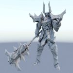 Mordekaiser League of Legends 3D Printing Model Drawing (STL Format)