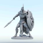 Pantheon League of Legends 3D Printing Model Drawing (STL Format)