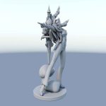 Renata Glasc League of Legends 3D Printing Model Drawing (OBJ/FBX/STL format)