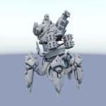 Urgot League of Legends 3D Printing Model Drawing (OBJ/FBX/STL format)