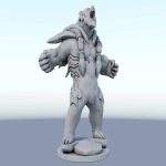 Volibear League of Legends 3D Printing Model Drawing (STL Format)