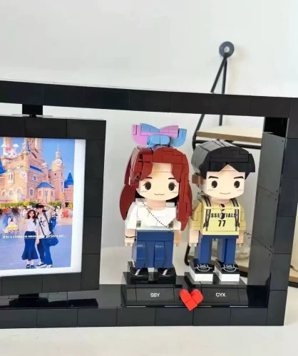 TWTGK Custom Personalized Photo Block - DIY Handcrafted Figurines for Couples, Anniversary, Birthday, and Valentine's Day Gift photo review